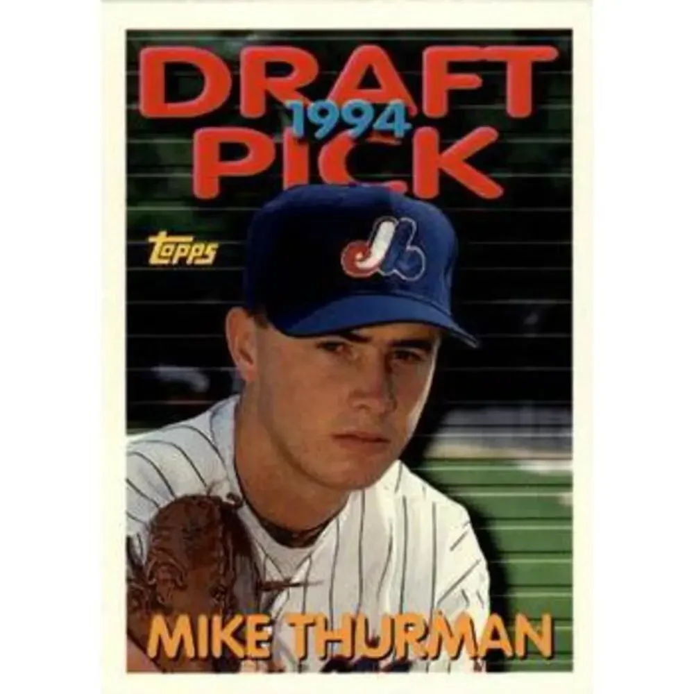1994 Topps Traded Mike Thurman DPK, RC 74T Montreal Expos